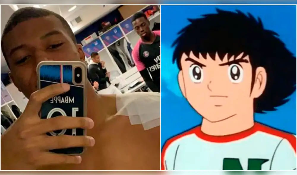 Mbappé comparó su lesión con la que sufrió Oliver en los ‘Supercampeones’