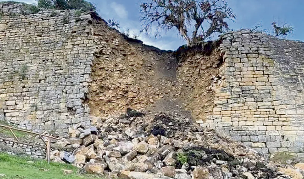 Cachetada a la cultura. Han pasado varios gobiernos y Kuélap sigue en el abandono. Foto: difusión