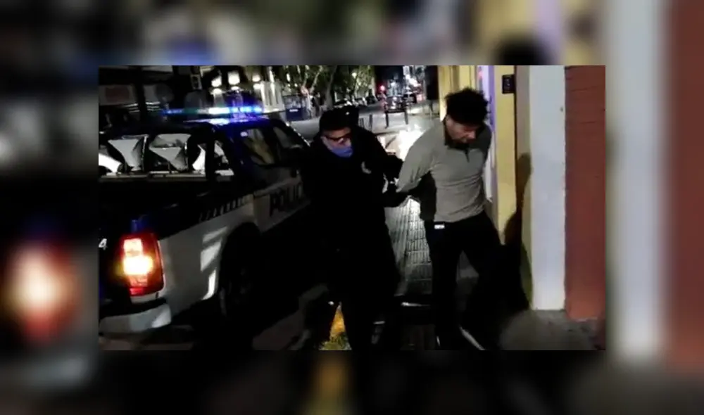 Hombre se jactó de evitar los controles por la cuarentena para viajar en bicicleta y terminó arrestado. Foto: Clarín Hombre se jactó de evitar los controles por la cuarentena para viajar en bicicleta y terminó arrestado. Foto: Clarín