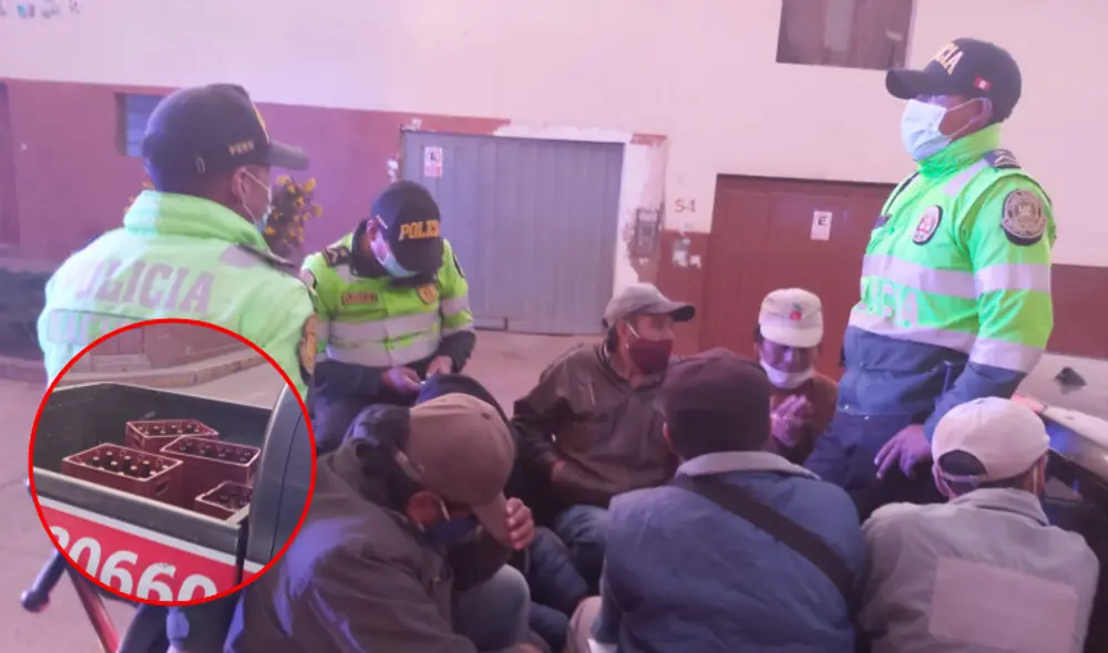 Cusco. Intervienen a ciudadanos ebrios dentro de un bar que atendía a puerta cerrada Cusco. Intervienen a ciudadanos ebrios dentro de un bar que atendía a puerta cerrada