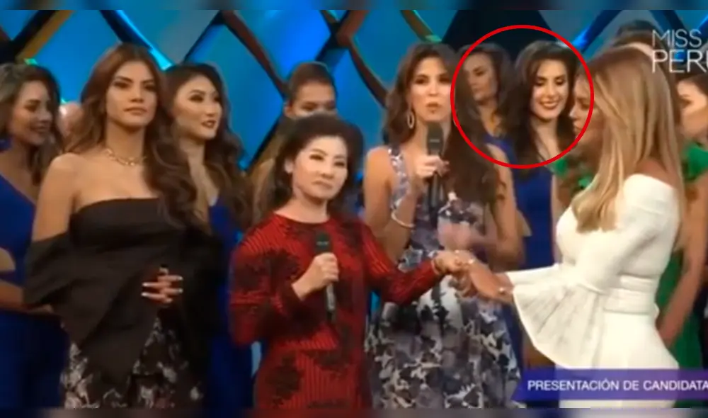 Candidata del Miss Perú  2019 se desmayó en presentación y reacción de Jessica Newton sorprendió