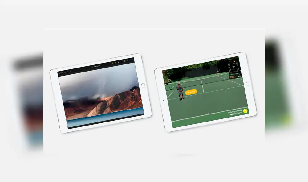 Diseño del nuevo iPad. | Foto: Apple