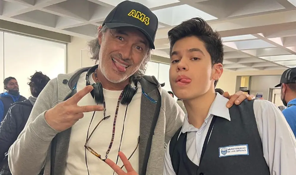 Jossi Martínez agradeció a Carlos Alcántara por la oportunidad brindada. Foto: Instagram Jossi Martínez