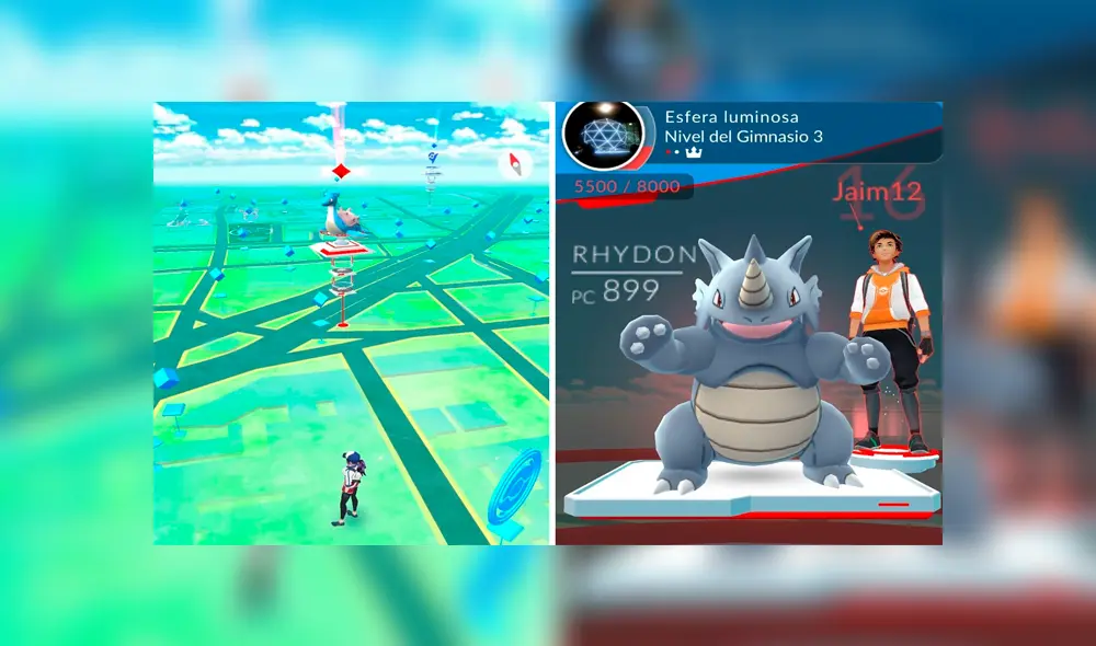 Así luce un gimnasio en Pokémon GO. Foto: Referencial.