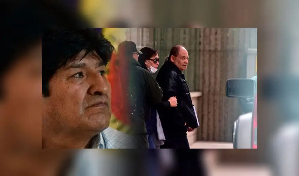 Evo Morales condenó la detención de Carlos Romero, uno de sus ministros de confianza acusado de corrupción con el narcotráfico. Foto: Composición Evo Morales condenó la detención de Carlos Romero, uno de sus ministros de confianza acusado de corrupción con el narcotráfico. Foto: Composición