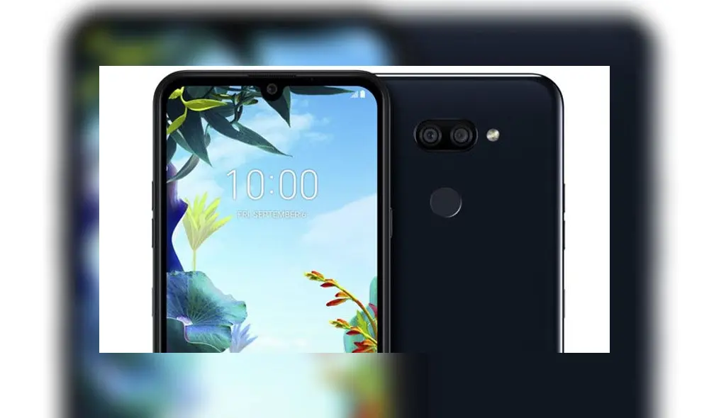 LG K40S llega con doble cámara trasera.