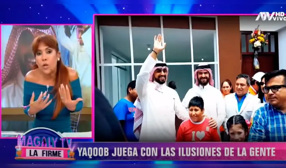 Magaly Medina expone denuncias contra Yaqoob Mubarak