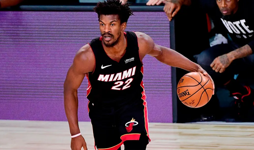 Jimmy Buttler ha sido la estrella de los Miami Heat durante esta temporada. Foto: AFP