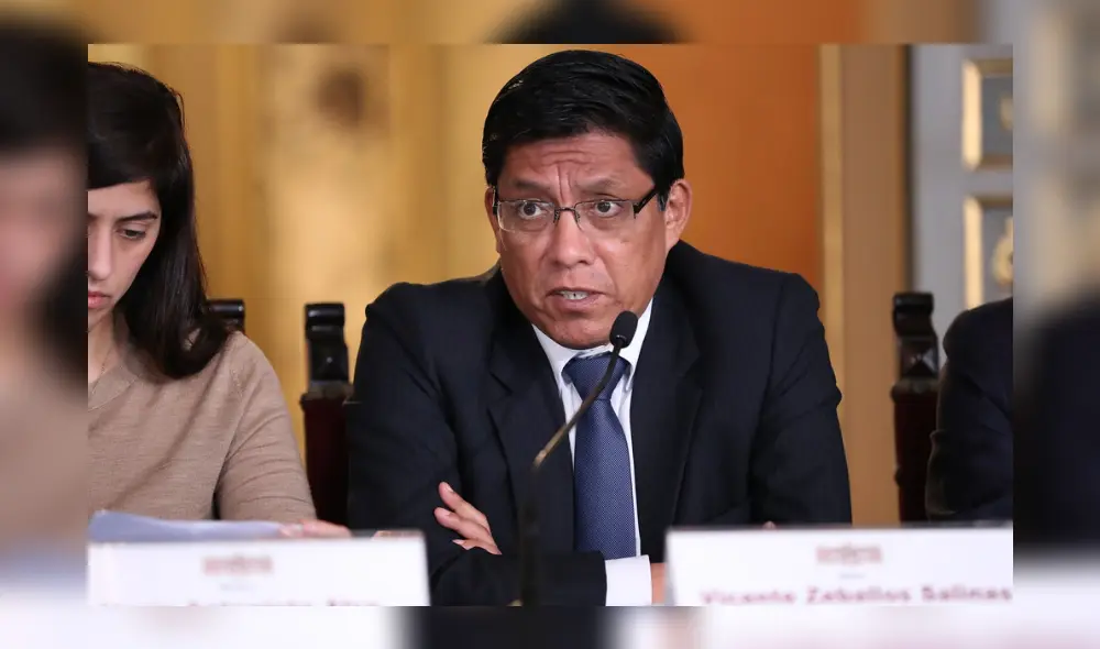 Zeballos Salinas participó en la presentación del Presupuesto del Sector Público 2020. Foto: PCM