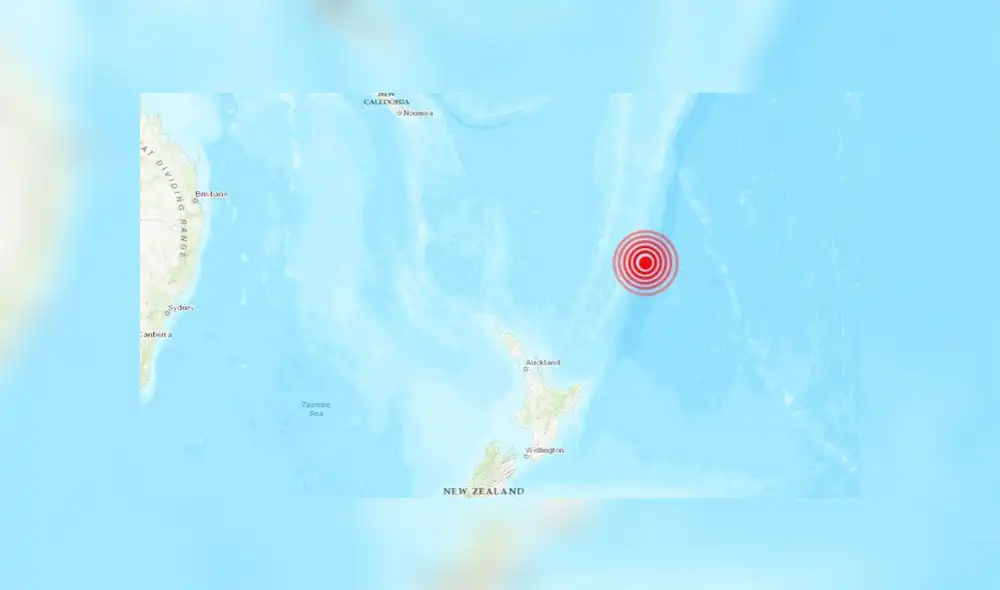 Se cancela alerta de tsunami por terremoto de 7.2 sacude en Nueva Zelanda Se cancela alerta de tsunami por terremoto de 7.2 sacude en Nueva Zelanda