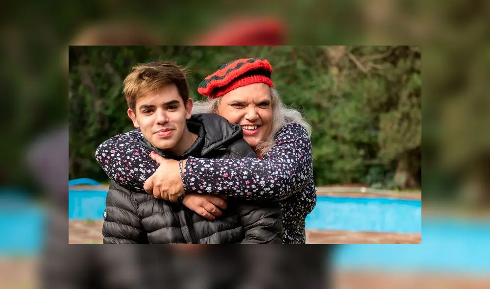 Marian junto a su hijo. Foto: Adrián Escandar. Marian junto a su hijo. Foto: Adrián Escandar.