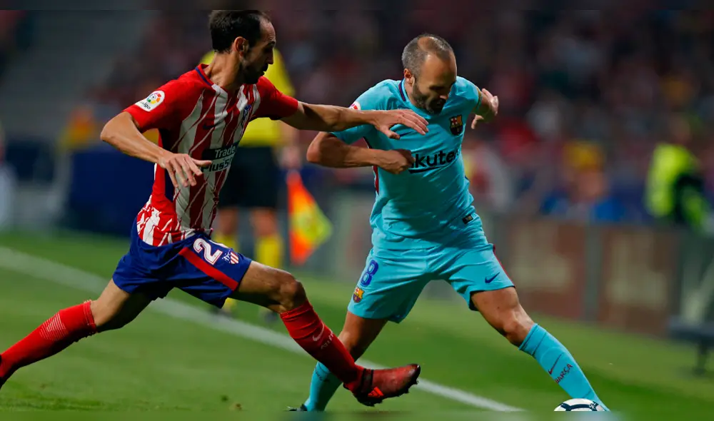 Barcelona y Atlético de Madrid empataron 1-1 por la Liga Santander Barcelona y Atlético de Madrid empataron 1-1 por la Liga Santander