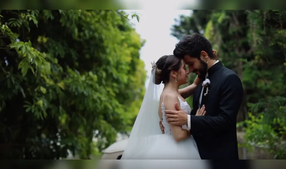 Camilo Echeverry y Evaluna Montaner en el videoclip de "Por primera vez"