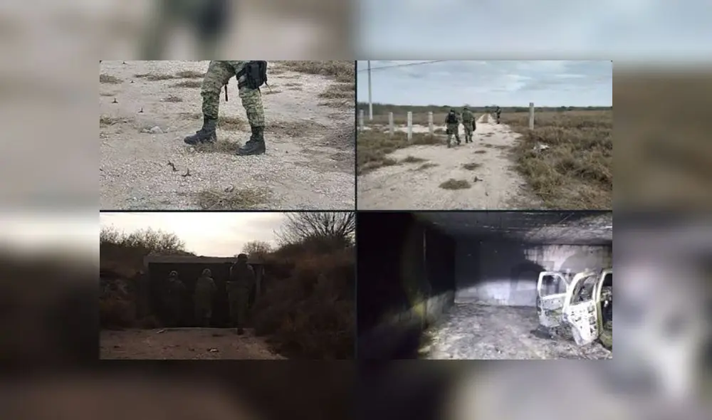 El narcobúnker fue descubierto en una ciudad que comparte frontera con Estados Unidos. Foto: difusión