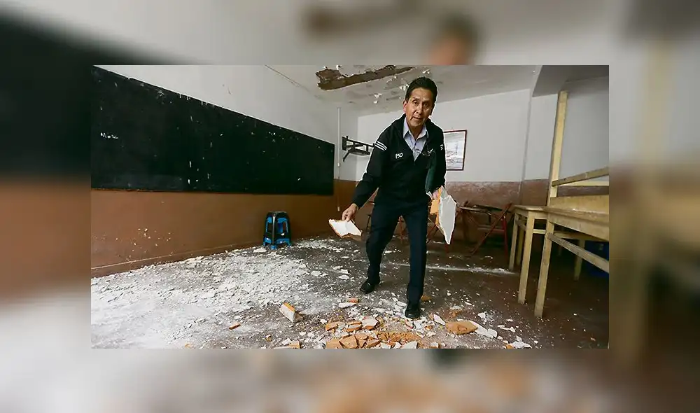 Siete colegios están por colapsar y requieren ser reconstruidos en Arequipa