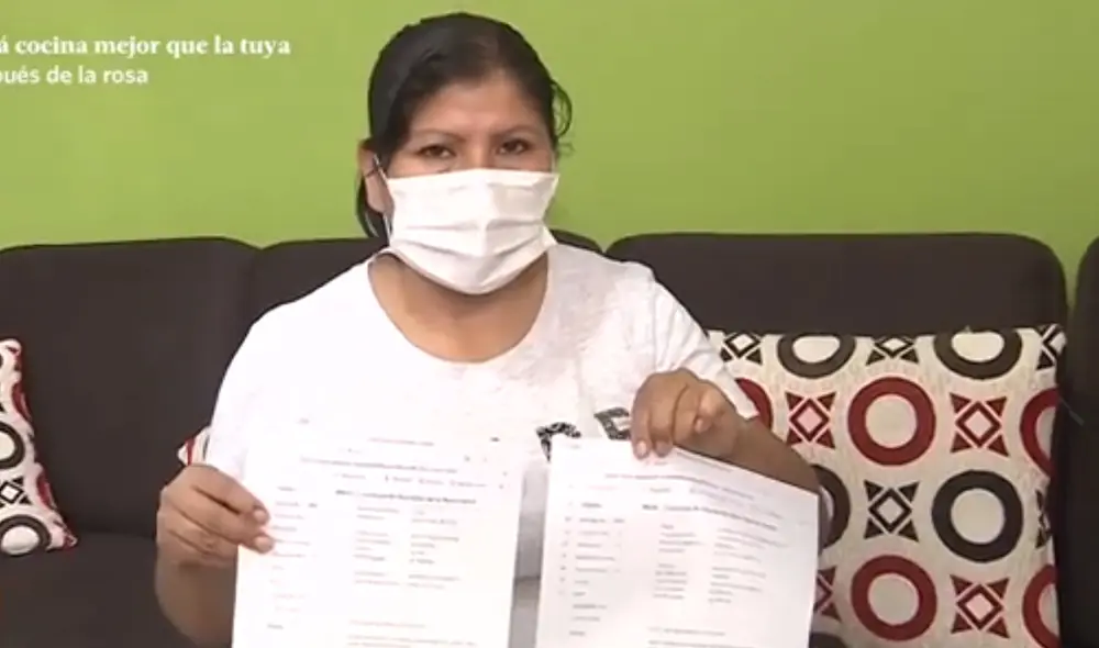 Zulema Quispe espera que el banco le de una pronta solución ya que necesita el dinero para pagar un préstamo. Foto: captura de América Noticias Zulema Quispe espera que el banco le de una pronta solución ya que necesita el dinero para pagar un préstamo. Foto: captura de América Noticias