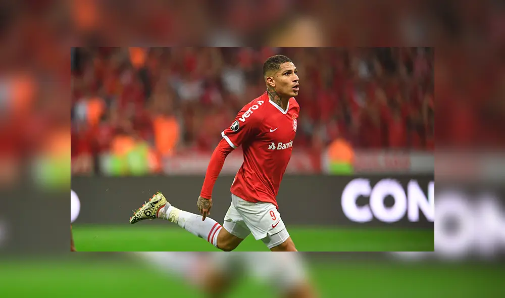 El peruano anotó al último minuto. Como fue en el duelo de ida. Créditos: Internacional El peruano anotó al último minuto. Como fue en el duelo de ida. Créditos: Internacional