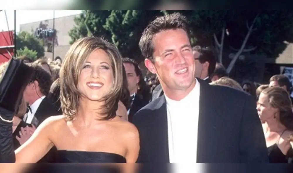 Jennifer Aniston y Matthew Perry protagonizaron la recordada serie "Friends"