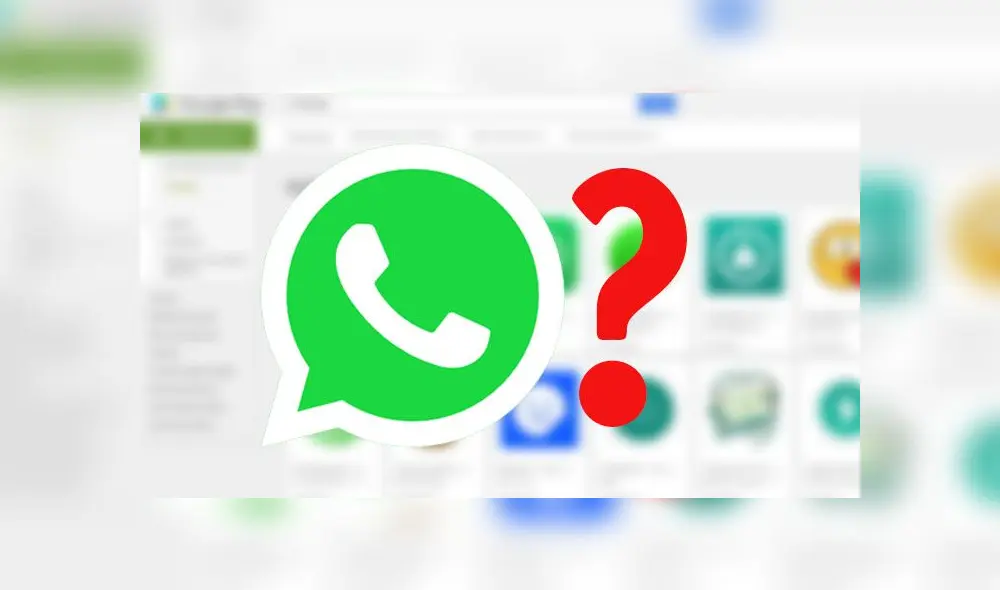 La aplicación de mensajería WhatsApp desaparece misteriosamente de la Play Store.