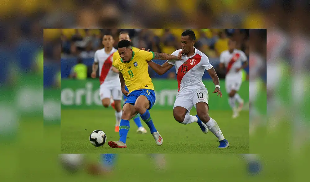 Renato Tapia en la final de la Copa América 2019. Foto: AFP