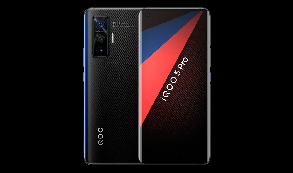 Diseño del Vivo iQOO 5 Pro. | Foto: Vivo