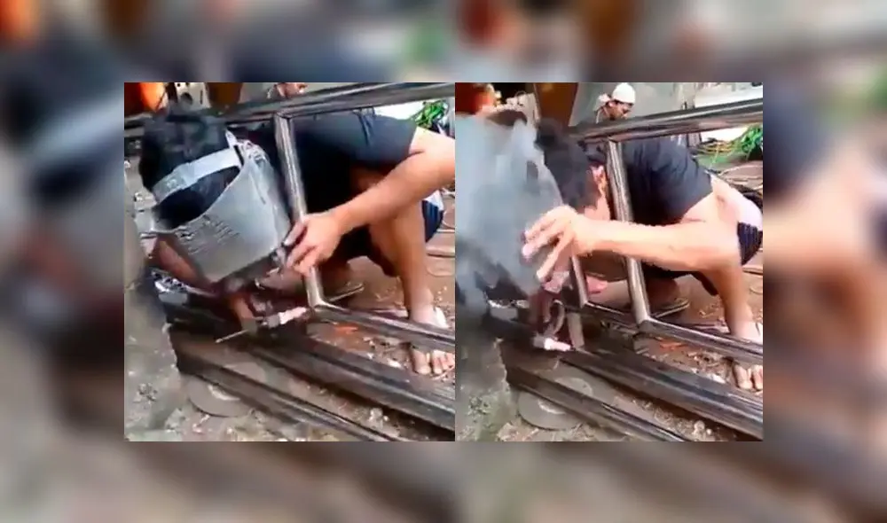 Facebook viral: soldador comete ‘penoso’ error en su trabajo y tuvo que ser auxiliado por sus compañeros Facebook viral: soldador comete ‘penoso’ error en su trabajo y tuvo que ser auxiliado por sus compañeros