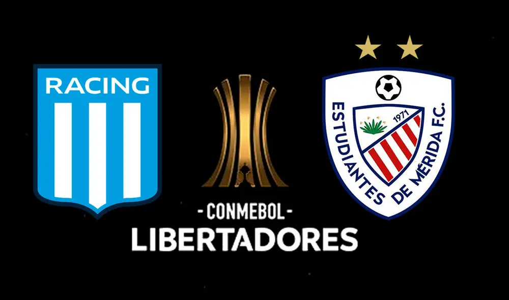 Racing y Estudiantes de Mérida chocarán en el Cilindro por la Copa Libertadores. Foto: Conmebol