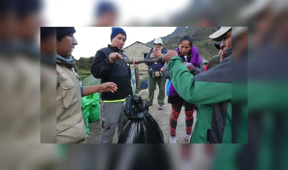 Machu Picchu: recolectan 400 kilos de residuos orgánicos