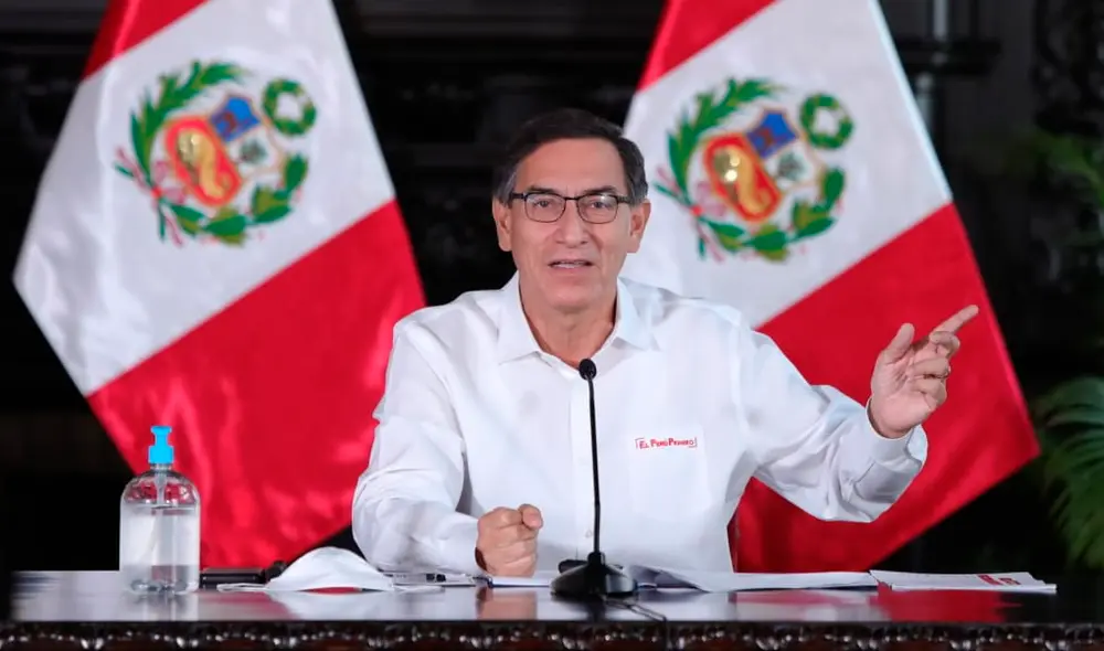 Martín Vizcarra pidió disculpas a la ciudadanía por su último pronunciamiento al que calificaron como confuso. Foto: Presidencia. Martín Vizcarra pidió disculpas a la ciudadanía por su último pronunciamiento al que calificaron como confuso. Foto: Presidencia.