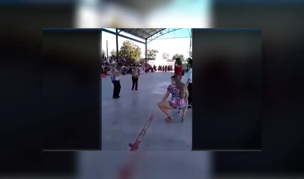Facebook viral: Madre asiste a actuación escolar y conquista a miles con sexys pasos de twerking [VIDEO]