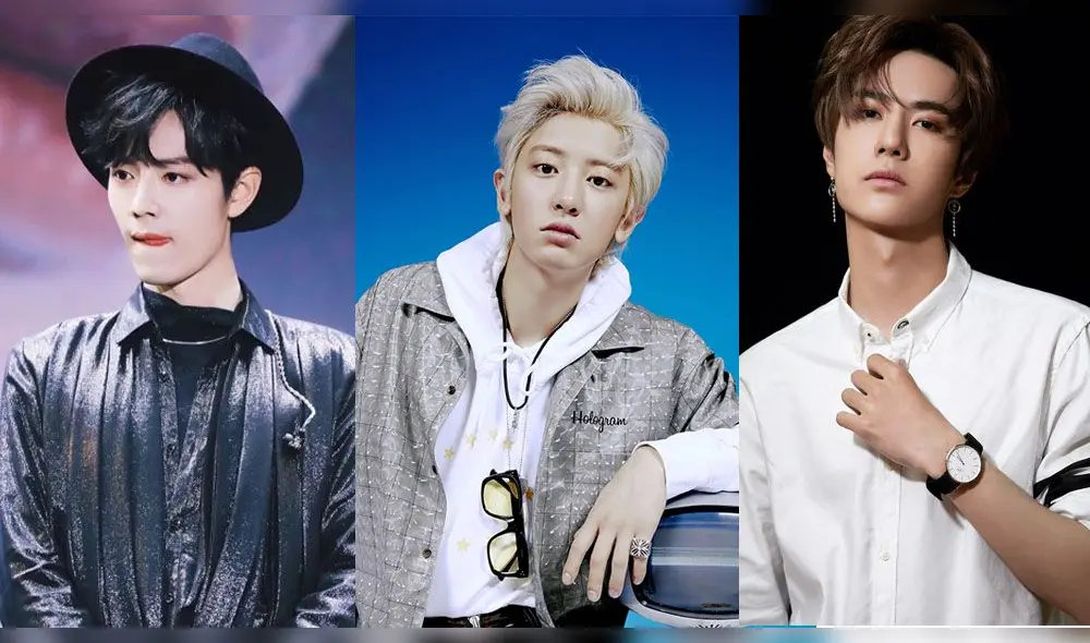 Xiao Zhan, Park Chanyeol y Wang Yibo en los 100 artistas asiáticos más atractivos. Créditos: Instagram