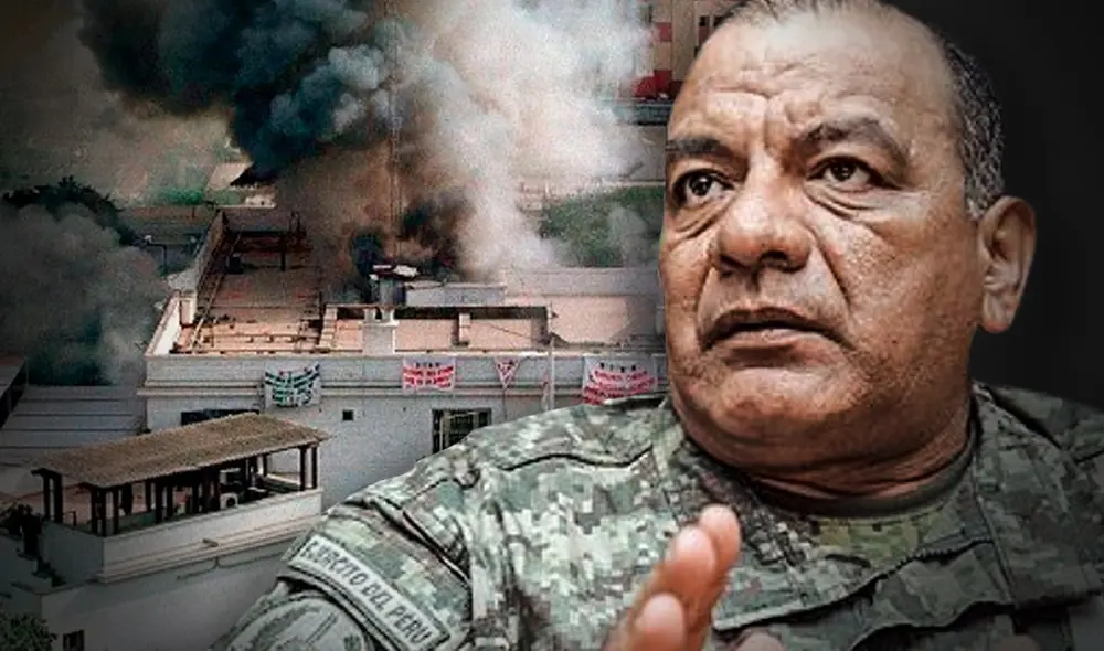 General César Astudillo Salcedo participó de la Operación Chavín de Huántar. Composición: Fabrizio Oviedo / La República.