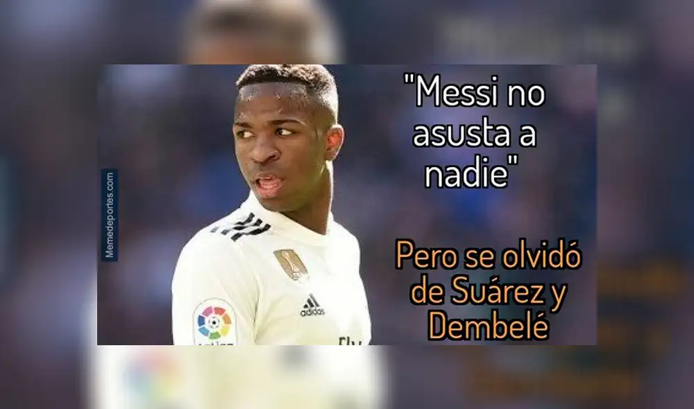 Real Madrid vs Barcelona: Vinícius Jr. es víctima de memes tras eliminación en Copa del Rey