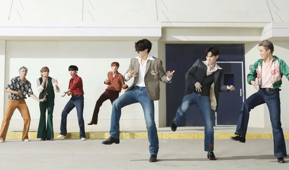 LIVE STREAMING. BTS en iHeart Festival 2020 con su presentación "Dynamite". Créditos: Big Hit Entertainment