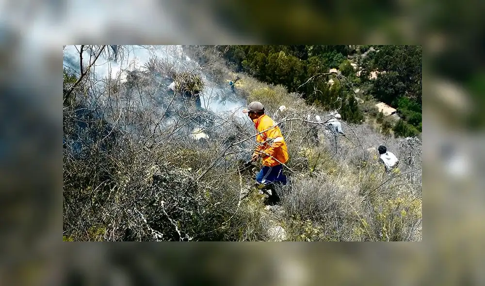 Viento. El cambio de dirección hizo que el fuego llegue a la escuela. Viento. El cambio de dirección hizo que el fuego llegue a la escuela.