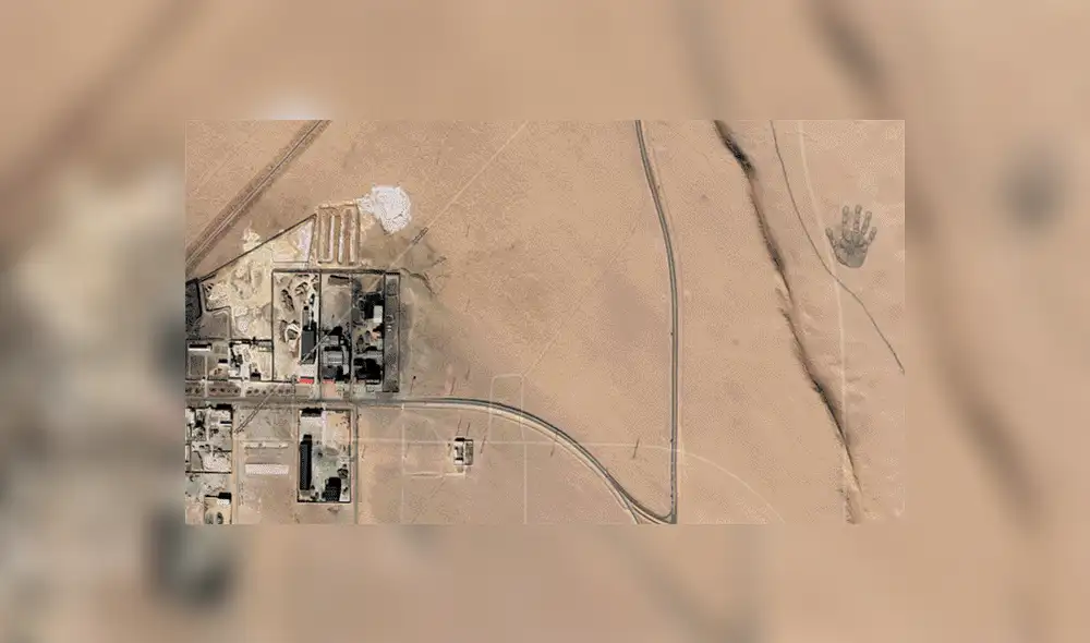 Google Maps: Descubren enorme huella humanoide cerca a extraño pueblo de China [FOTOS]