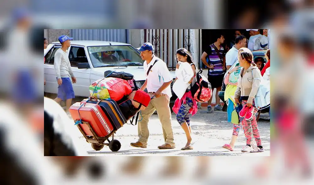 Venezolanos abarrotaron terminal de Lima tras nuevas medidas de ingreso [VIDEO]