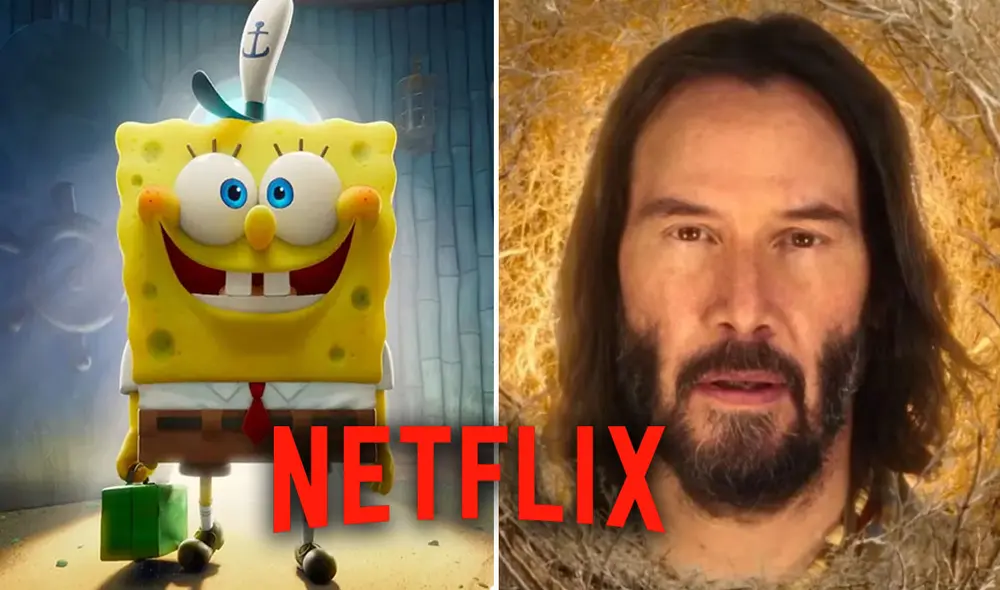 La película de Bob Esponja llegará vía streaming en noviembre de 2020. Foto: composición/Netflix