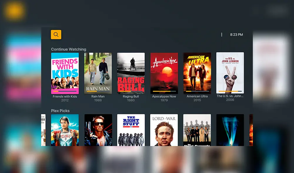 Plex, el nuevo servicio gratuito de transmisión de películas y TV.