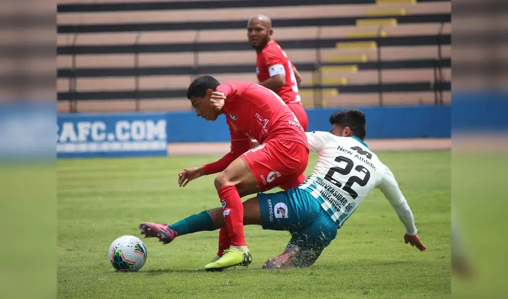 Muy peleado fue por momentos el partido de hoy (Foto: Liga 1)