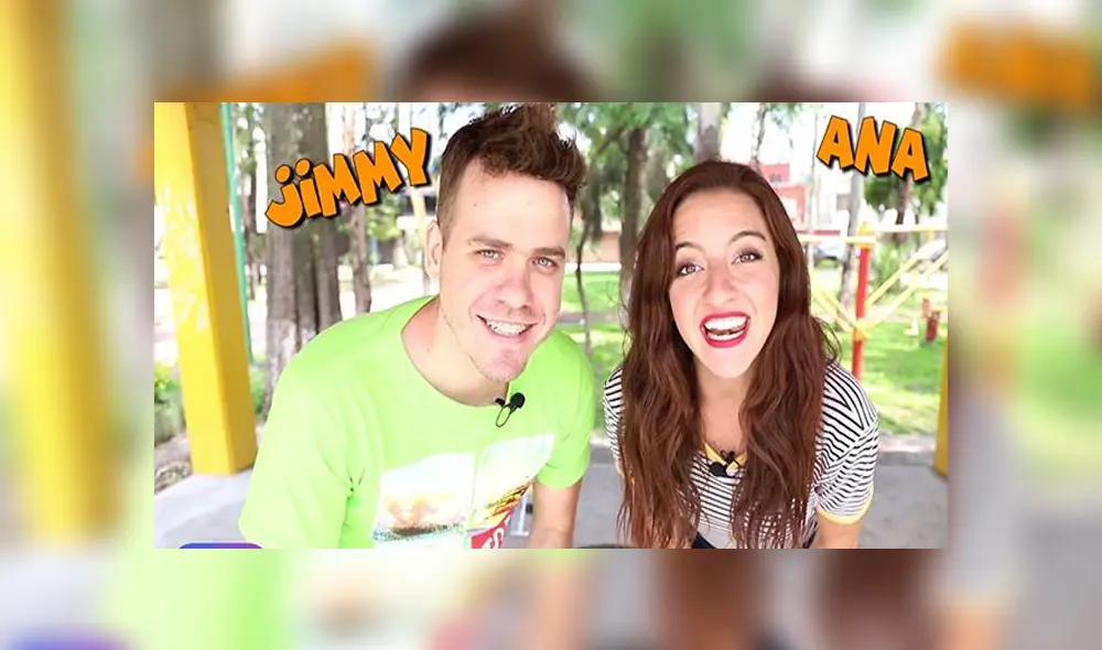 Jimmy y Ana, creadores del canal de YouTube 'Pongámoslo a prueba'. Foto: Captura.
