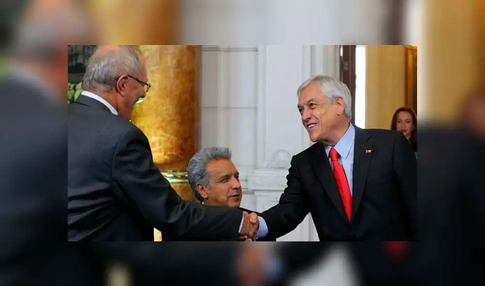 PPK asiste a la ceremonia de asunción de Sebastirán Piñera en Chile