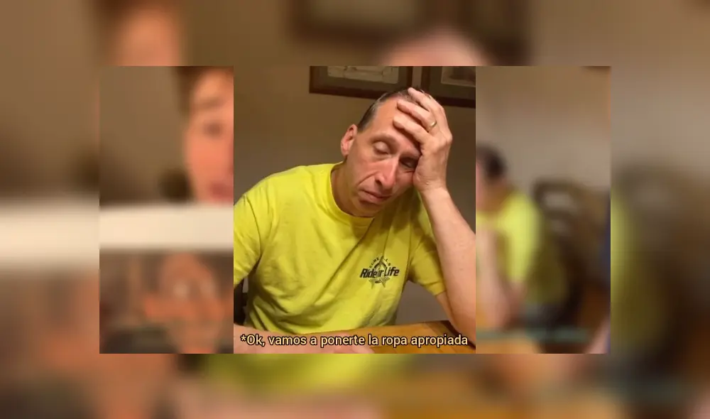 Desliza para ver el desenlace de este gracioso video viral publicado en TikTok. Foto: Captura. Desliza para ver el desenlace de este gracioso video viral publicado en TikTok. Foto: Captura.