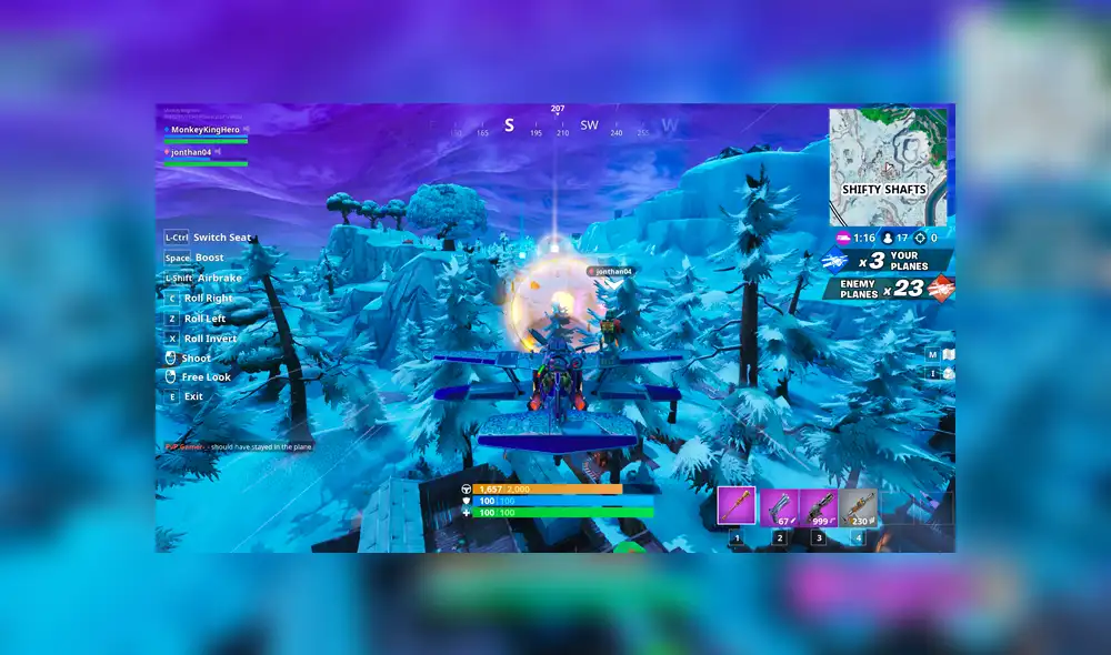 Fortnite: todo sobre “Navegante Magistral” el Battle Royale de aviones que está causando furor [VIDEO]