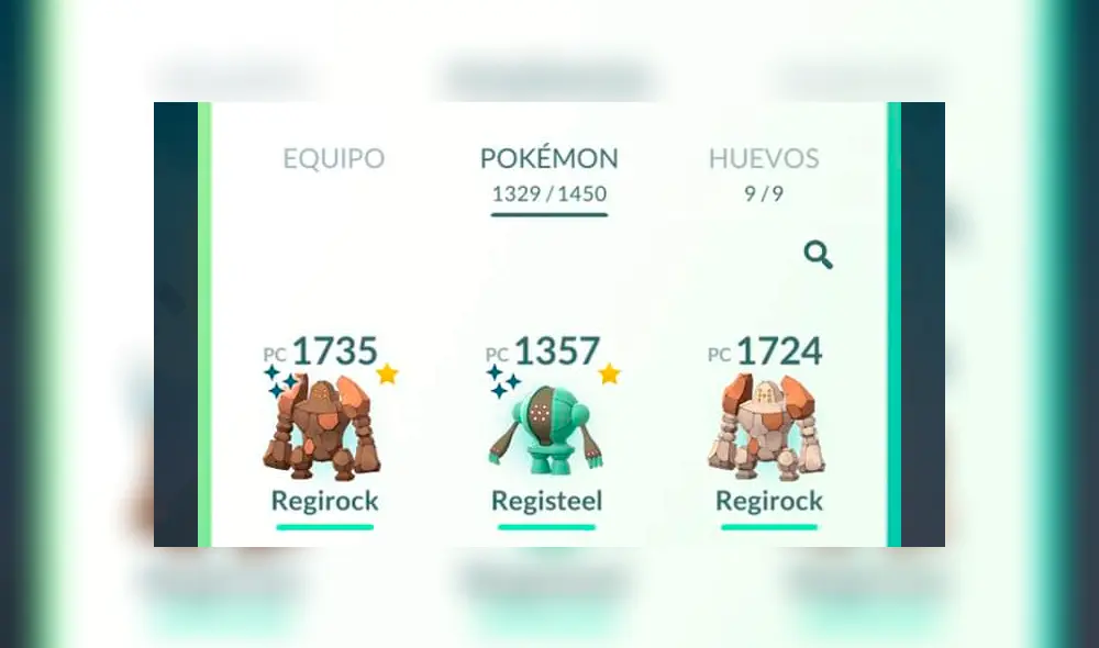 Los tres pokémon que debes capturar en las misiones antes de que aparezca Regigigas como recompensa. Los tres pokémon que debes capturar en las misiones antes de que aparezca Regigigas como recompensa.
