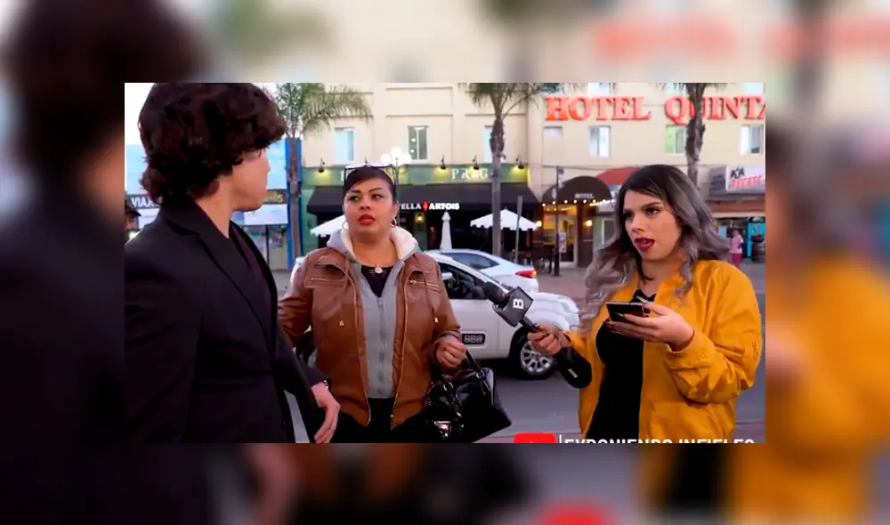 Vía YouTube: mujer mayor que le era infiel a joven fue desenmascarada por la 'chica Badabun'  [VIDEO]