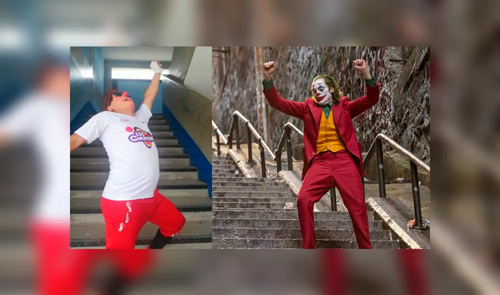 Desliza las imágenes para ver a Chupetín Trujillo bailar como el ‘Joker’ de Joaquin Phoenix. Foto: Captura/Facebook Desliza las imágenes para ver a Chupetín Trujillo bailar como el ‘Joker’ de Joaquin Phoenix. Foto: Captura/Facebook