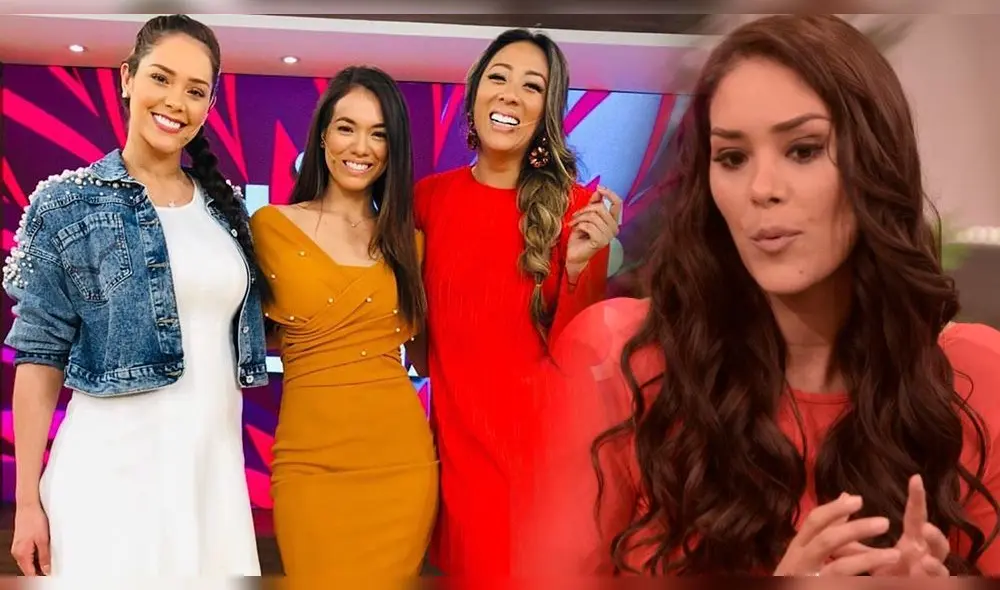 Karen Schwarz reaparece tras ausencia en Mujeres al mando. Foto: Composición Karen Schwarz reaparece tras ausencia en Mujeres al mando. Foto: Composición