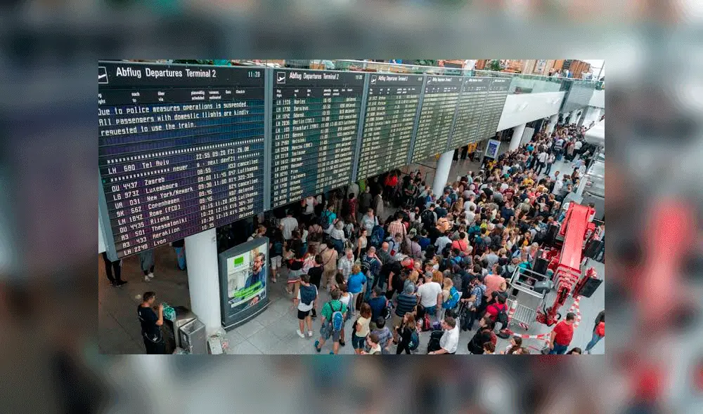Los primeros infectados por coronavirus que no estuvieron en China. Foto referencial: Aeropuerto de Munich / Getty. Los primeros infectados por coronavirus que no estuvieron en China. Foto referencial: Aeropuerto de Munich / Getty.