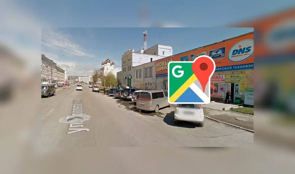 Google Maps: recorre calle en Rusia y descubre un gigantesco muñeco de alien [FOTOS]
